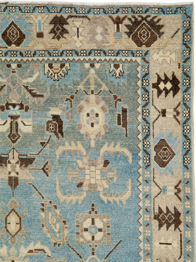 Vintage Persian Malayer Rug, No.27225 - Gsblank