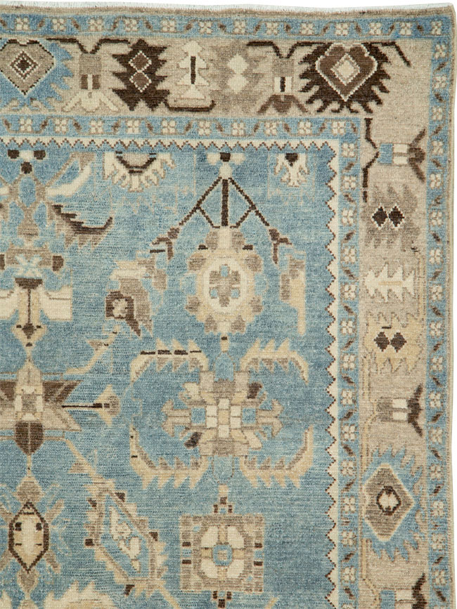 Vintage Persian Malayer Rug, No.27225 - Gsblank