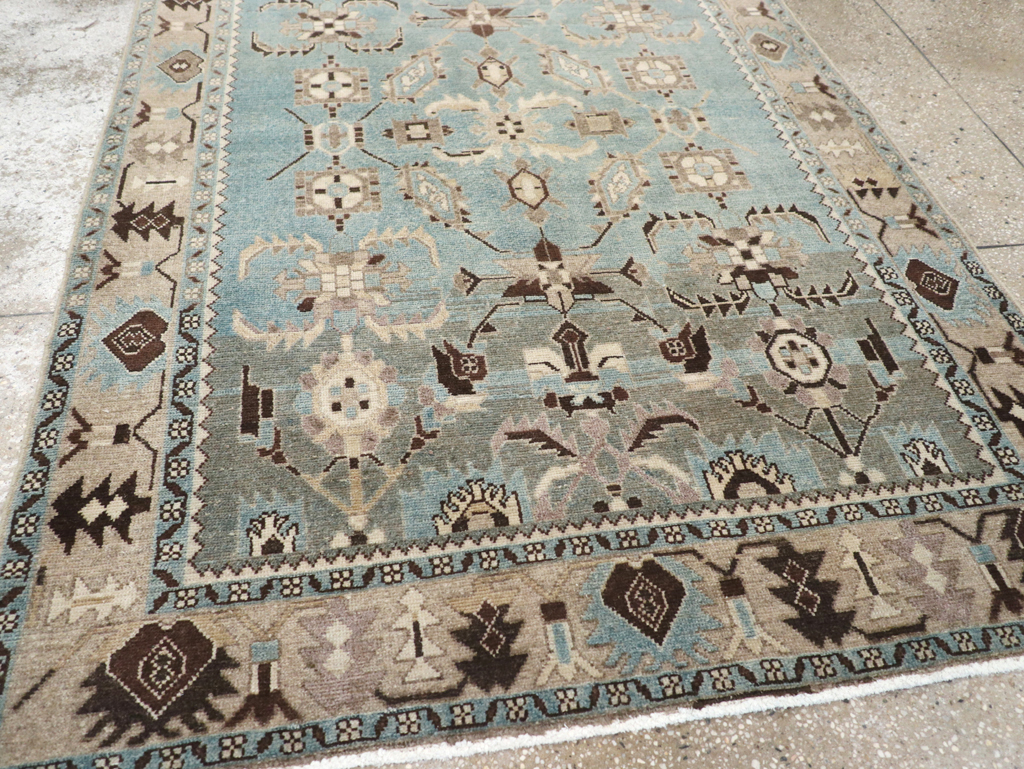 Vintage Persian Malayer Rug, No.27225 - Gsblank