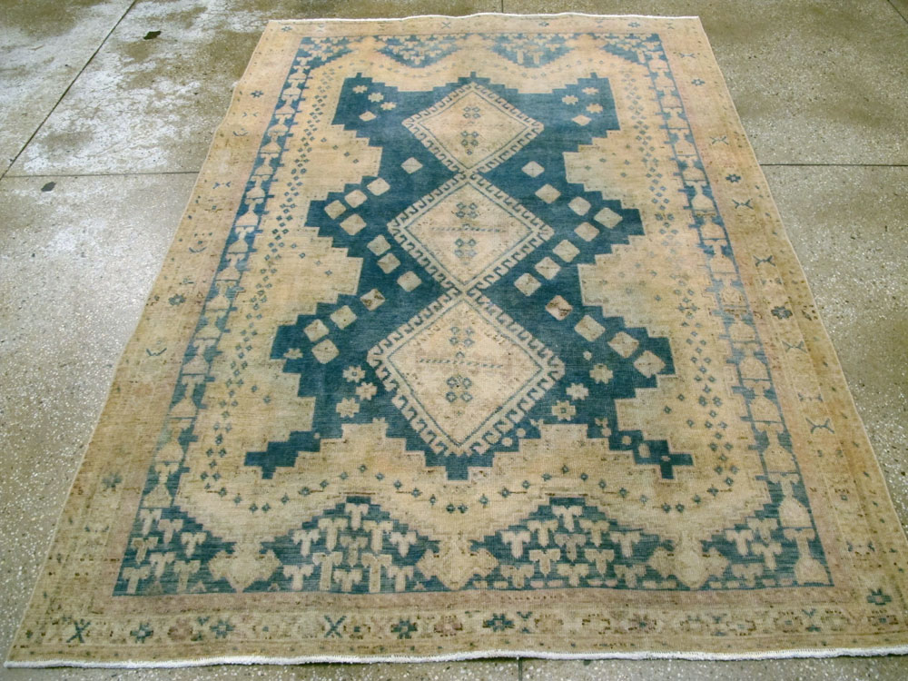 Vintage Persian Afshar Rug, No.27227 - Gsblank