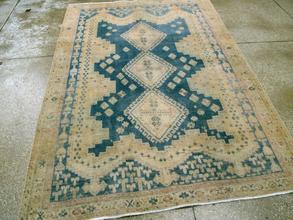 Vintage Persian Afshar Rug, No.27227 - Gsblank