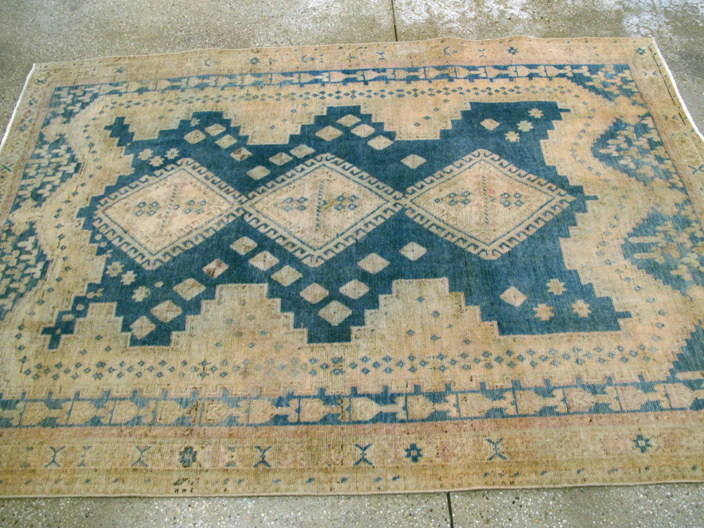 Vintage Persian Afshar Rug, No.27227 - Gsblank