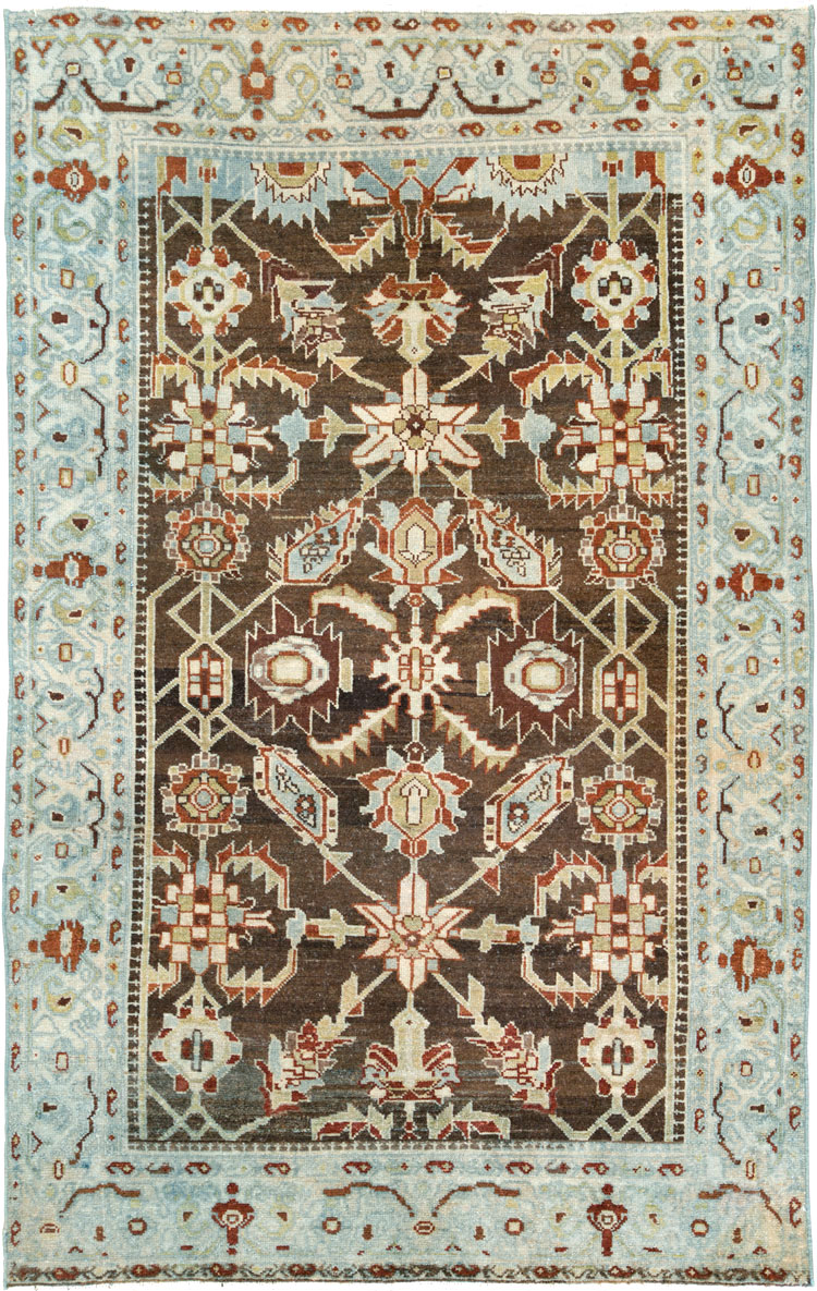Vintage Persian Malayer Rug, No.27233 - Gsblank