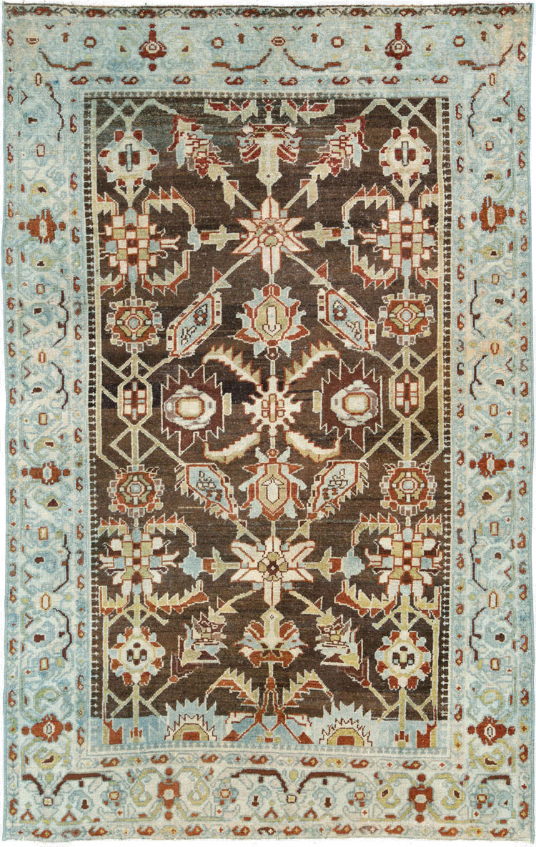 Vintage Persian Malayer Rug, No.27233 - Gsblank