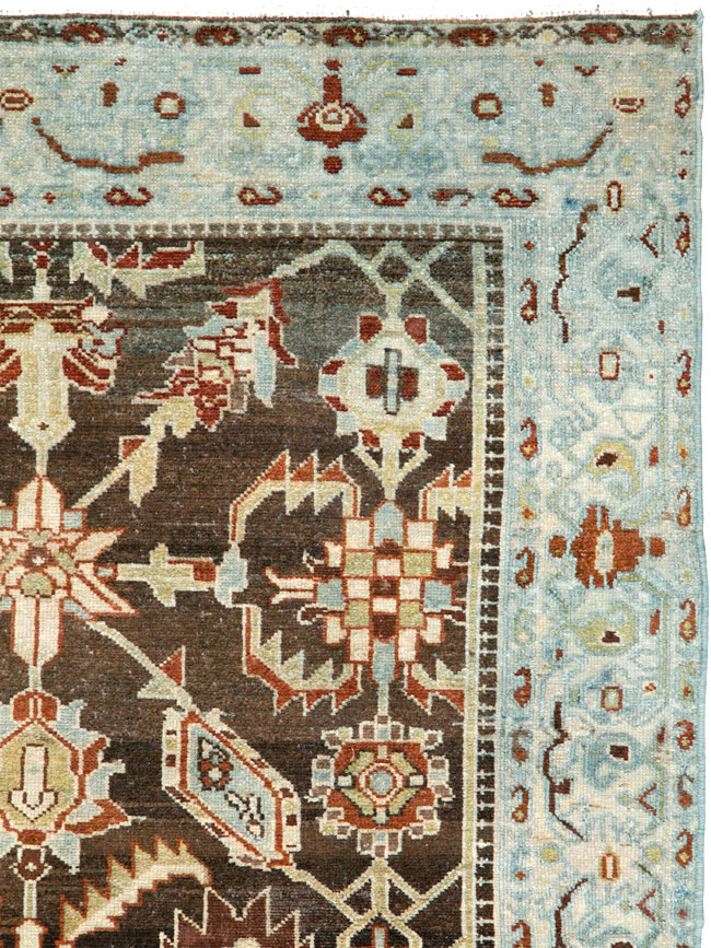 Vintage Persian Malayer Rug, No.27233 - Gsblank