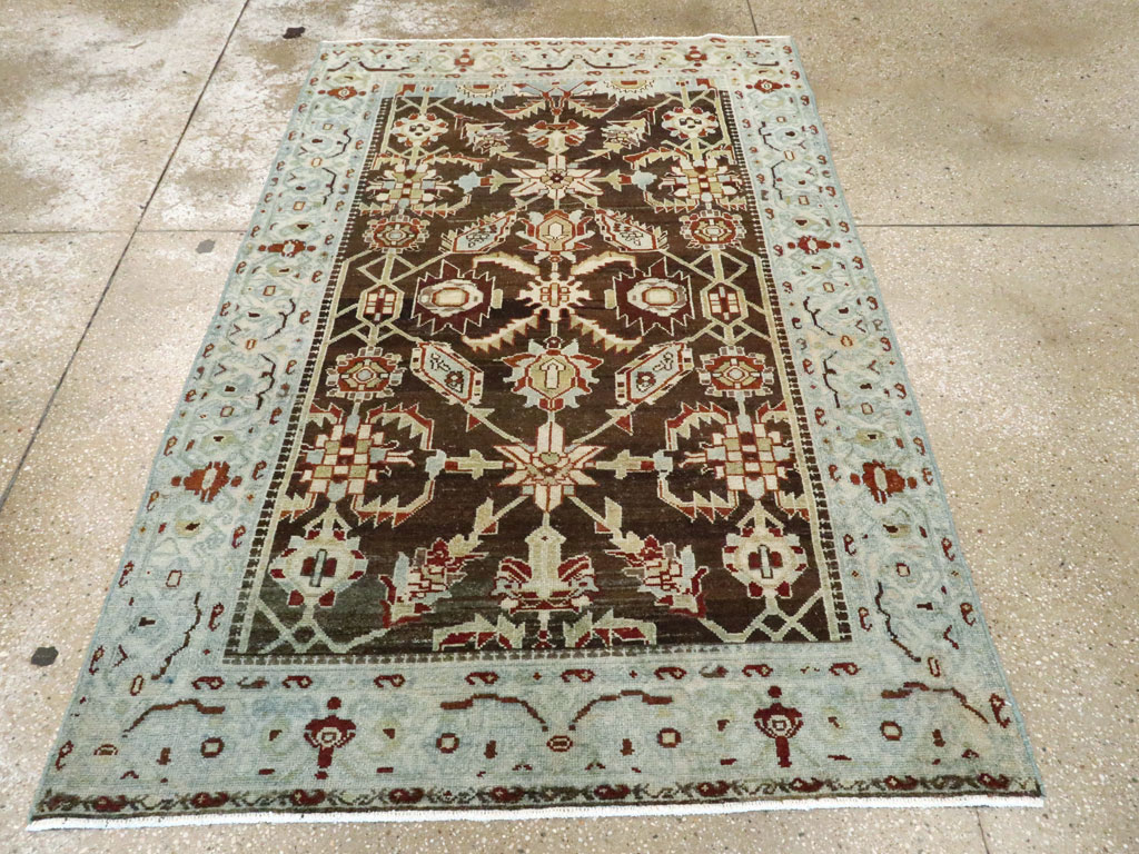 Vintage Persian Malayer Rug, No.27233 - Gsblank