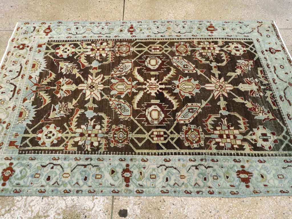 Vintage Persian Malayer Rug, No.27233 - Gsblank