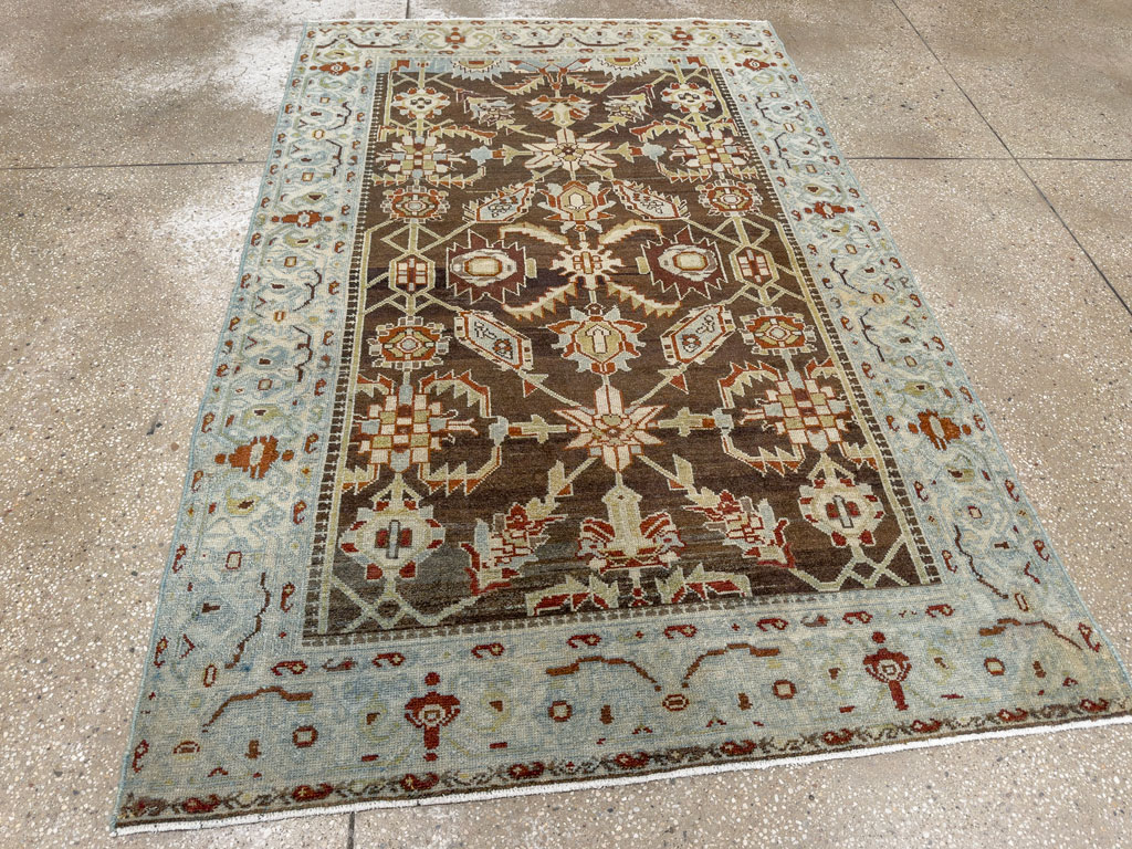 Vintage Persian Malayer Rug, No.27233 - Gsblank