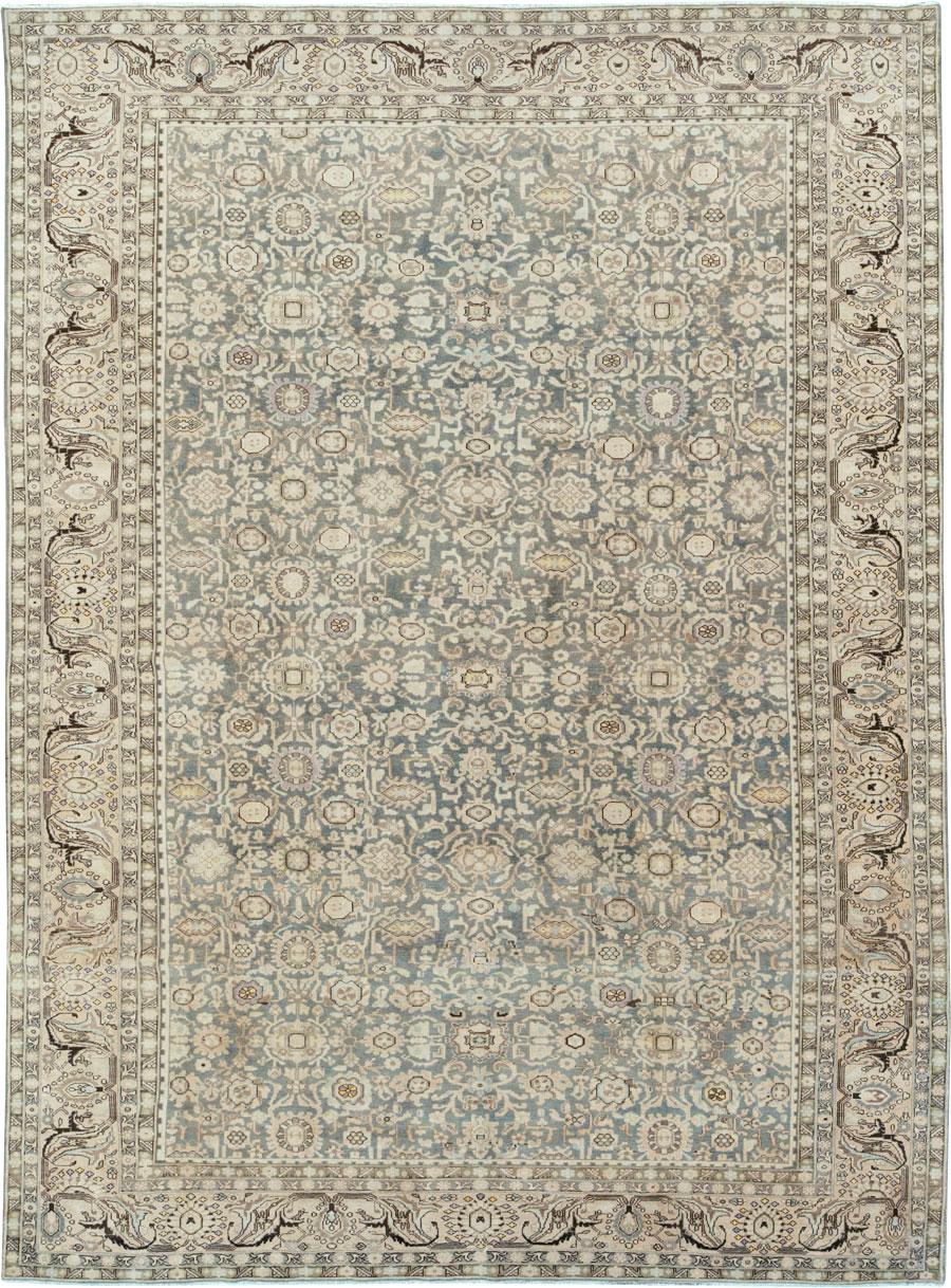Vintage Persian Malayer Room Size Carpet, No.27234 - Gsblank