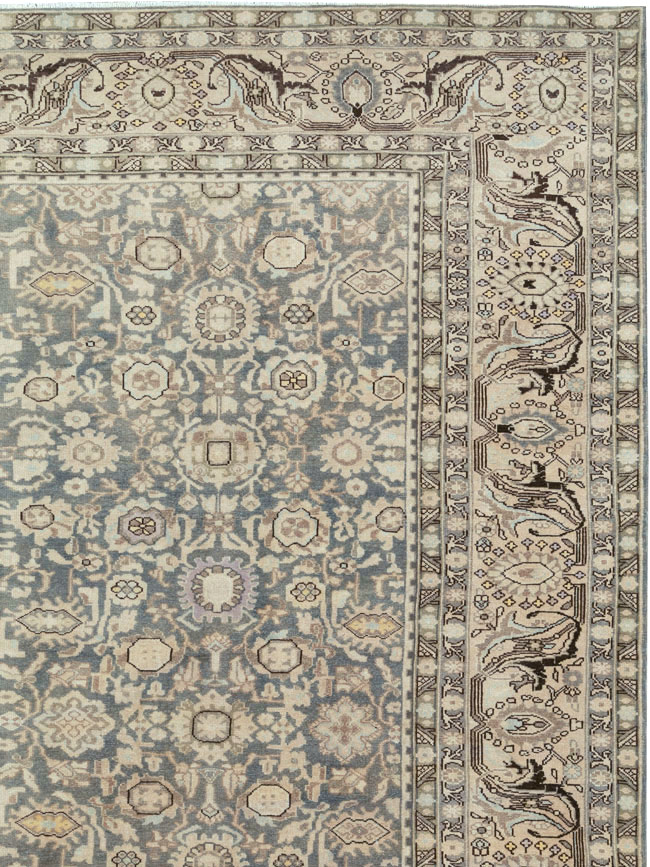 Vintage Persian Malayer Room Size Carpet, No.27234 - Gsblank