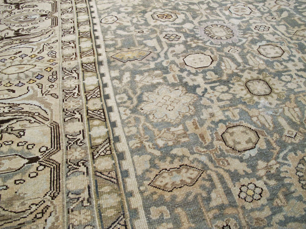 Vintage Persian Malayer Room Size Carpet, No.27234 - Gsblank