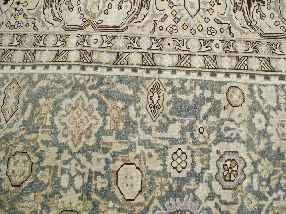 Vintage Persian Malayer Room Size Carpet, No.27234 - Gsblank