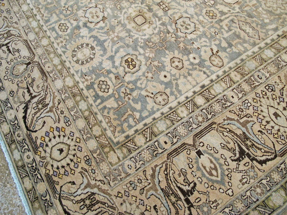 Vintage Persian Malayer Room Size Carpet, No.27234 - Gsblank