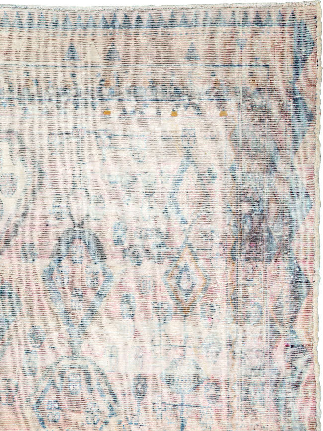 Vintage Persian Afshar Distressed Rug, No.27240 - Gsblank