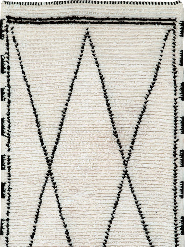 Contemporary Moroccan Runner, No.27246 - Gsblank