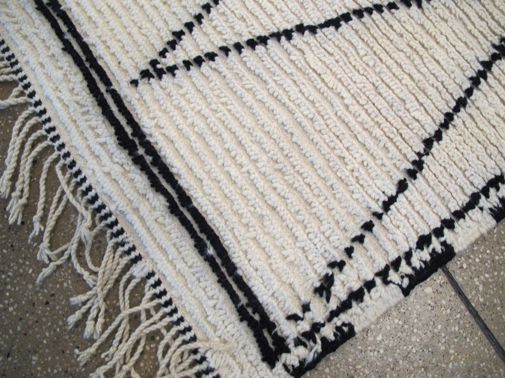 Contemporary Moroccan Runner, No.27246 - Gsblank