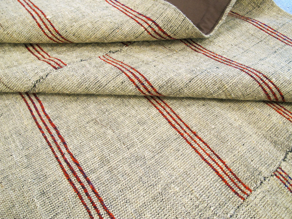 Vintage Turkish Flatweave Kilim Accent Rug, No.27264 - Gsblank