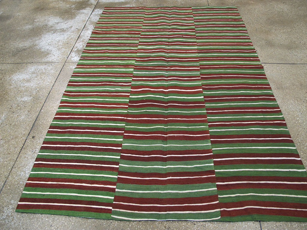 Vintage Turkish Flatweave, No.27265 - Gsblank