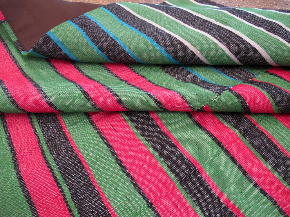 Vintage Turkish Flatweave Kilim Accent Rug, No.27266 - Gsblank