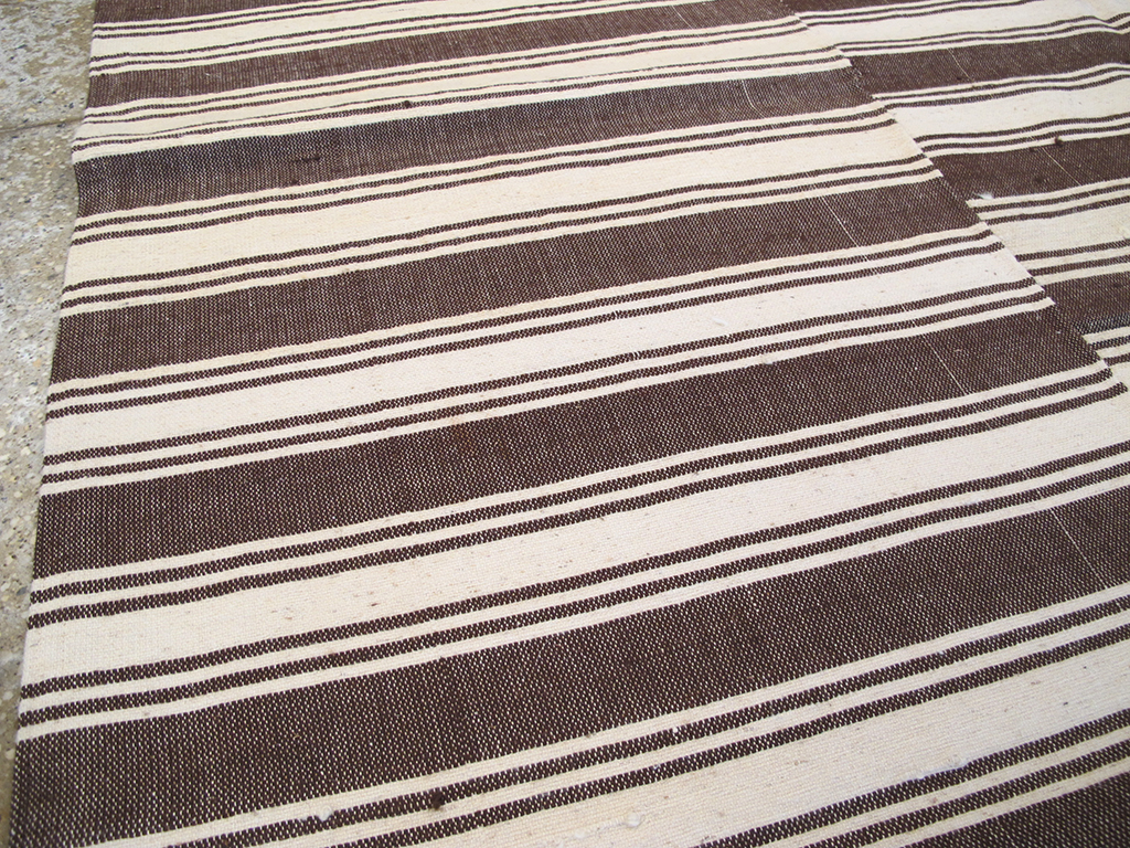 Vintage Turkish Kilim Flatweave Accent Rug, No.27271 - Gsblank