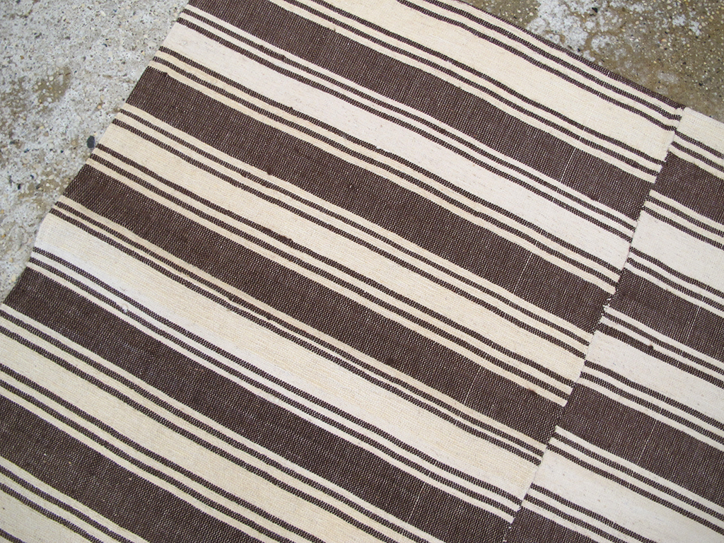 Vintage Turkish Kilim Flatweave Accent Rug, No.27271 - Gsblank