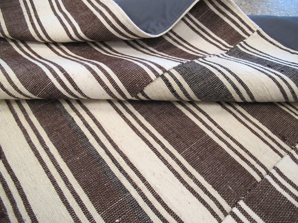 Vintage Turkish Kilim Flatweave Accent Rug, No.27271 - Gsblank