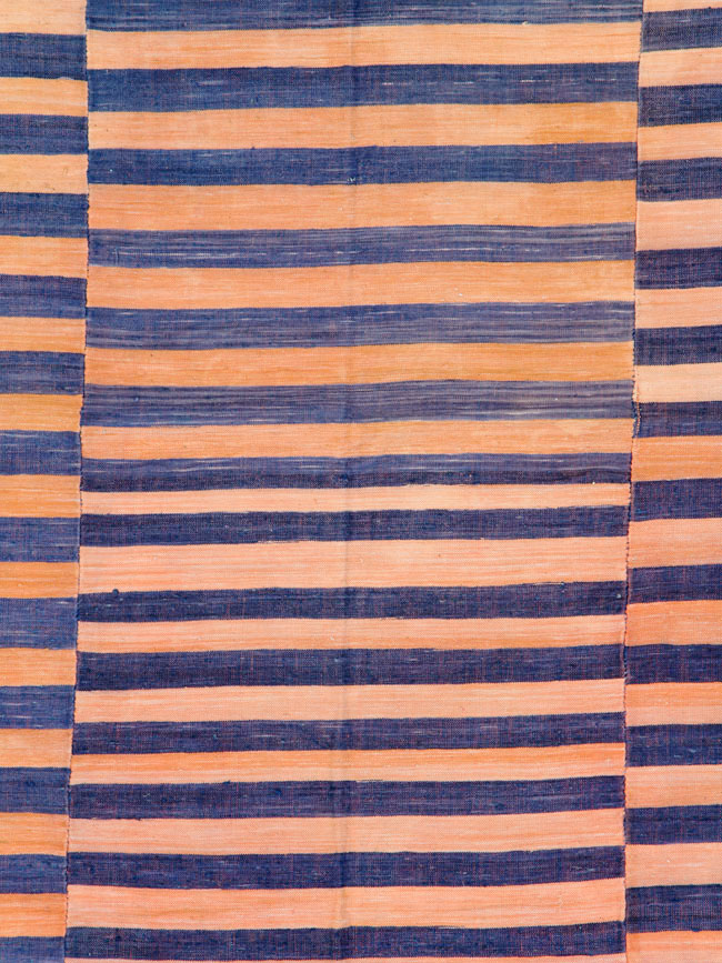 Vintage Turkish Flatweave Accent Rug, No.27273 - Gsblank