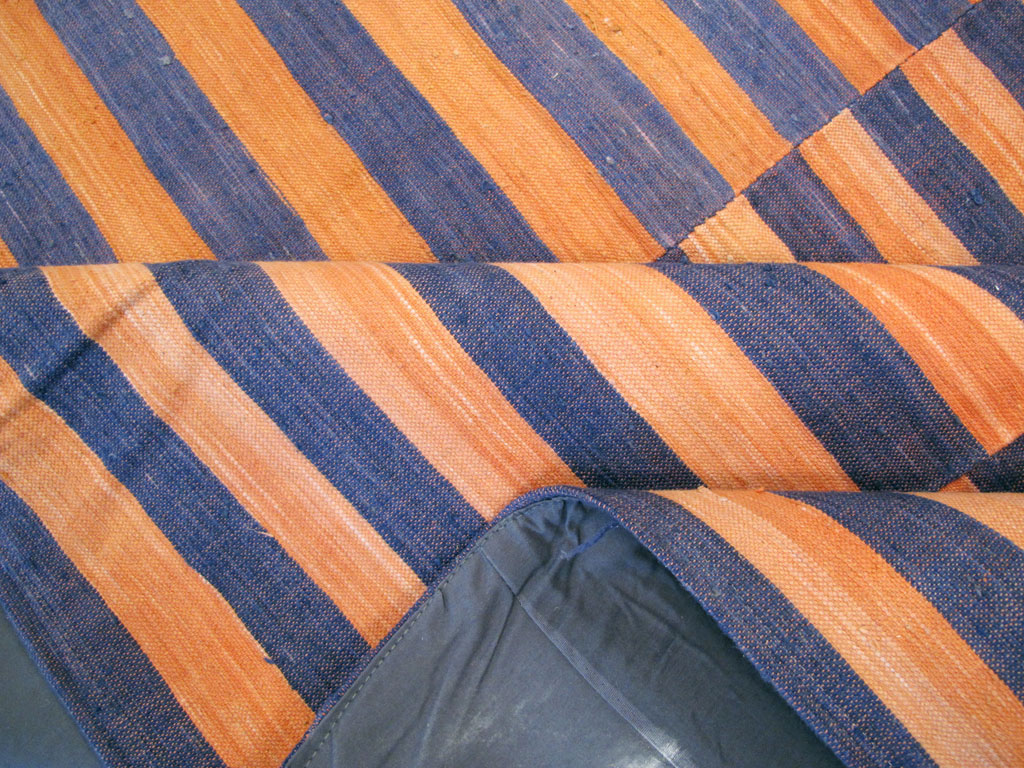 Vintage Turkish Flatweave Accent Rug, No.27273 - Gsblank