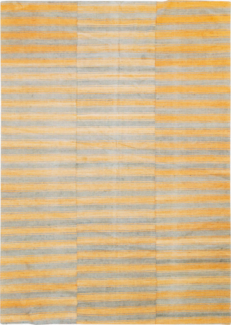 Vintage Turkish Flatweave Kilim Accent Rug, No.27275 - Gsblank