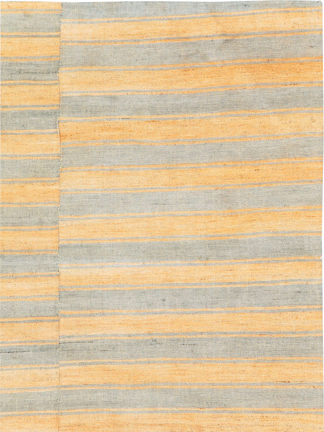 Vintage Turkish Flatweave Kilim Accent Rug, No.27275 - Gsblank