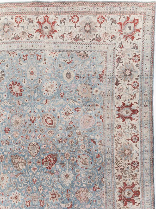 Antique Persian Tabriz Carpet, No.27287 - Gsblank