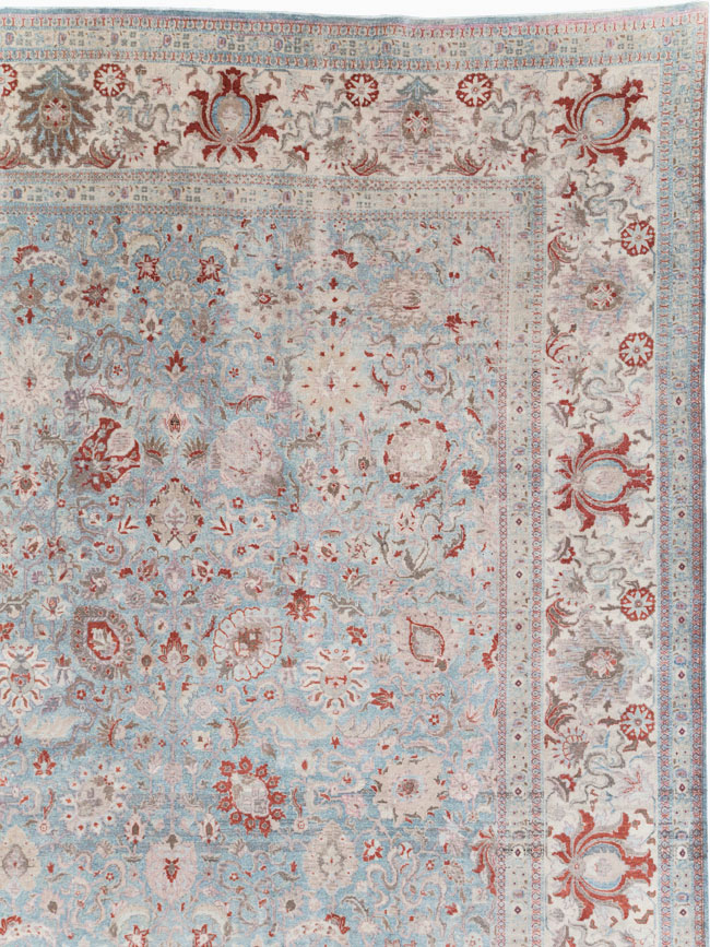 Antique Persian Tabriz Carpet, No.27287 - Gsblank