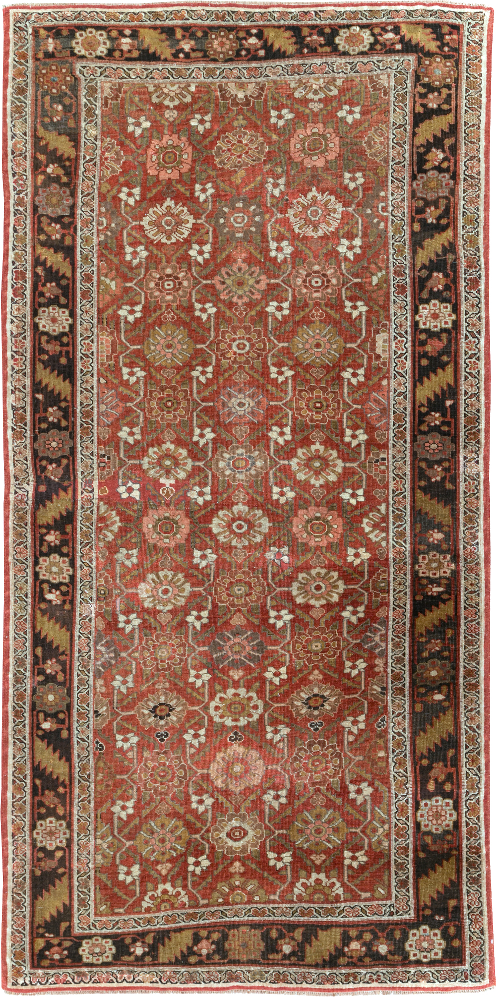 Antique Persian Bidjar Gallery Rug, No.27288 - Gsblank