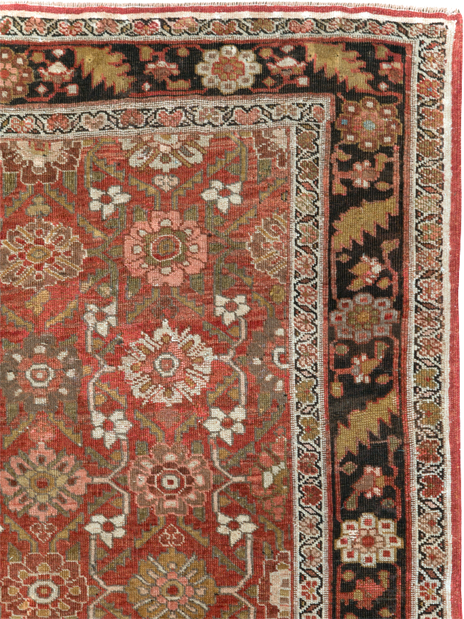 Antique Persian Bidjar Gallery Rug, No.27288 - Gsblank