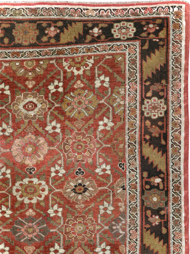 Antique Persian Bidjar Gallery Rug, No.27288 - Gsblank