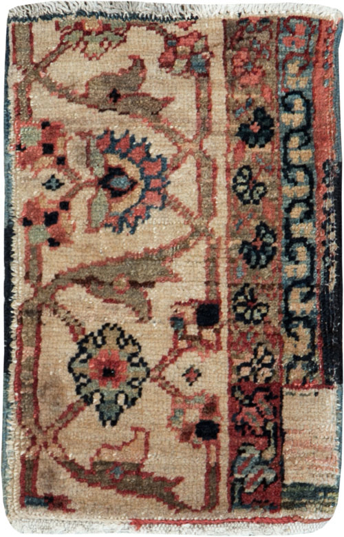 Vintage Northwest Persian Wagireh Rug, No.27290 - Gsblank