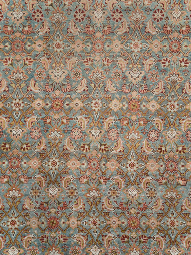 Vintage Persian Malayer Long Gallery Carpet, No.27291 - Gsblank
