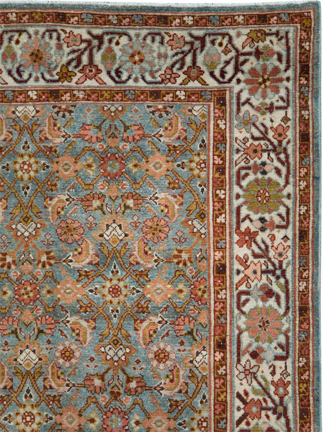 Vintage Persian Malayer Long Gallery Carpet, No.27291 - Gsblank