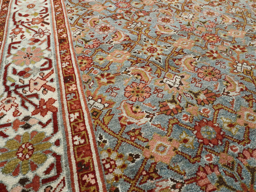 Vintage Persian Malayer Long Gallery Carpet, No.27291 - Gsblank