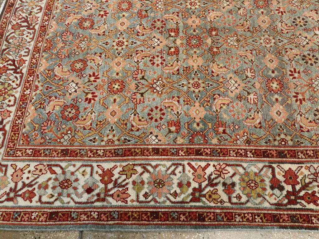 Vintage Persian Malayer Long Gallery Carpet, No.27291 - Gsblank