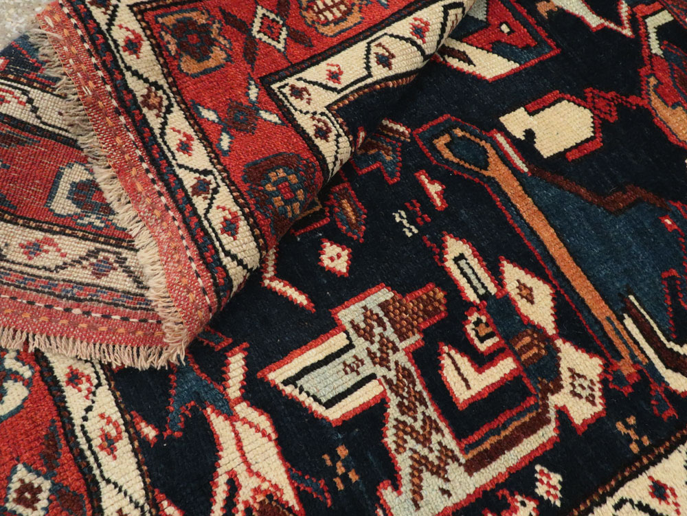 Antique Persian Kurd Pictorial Gallery Rug, No.27293 - Gsblank