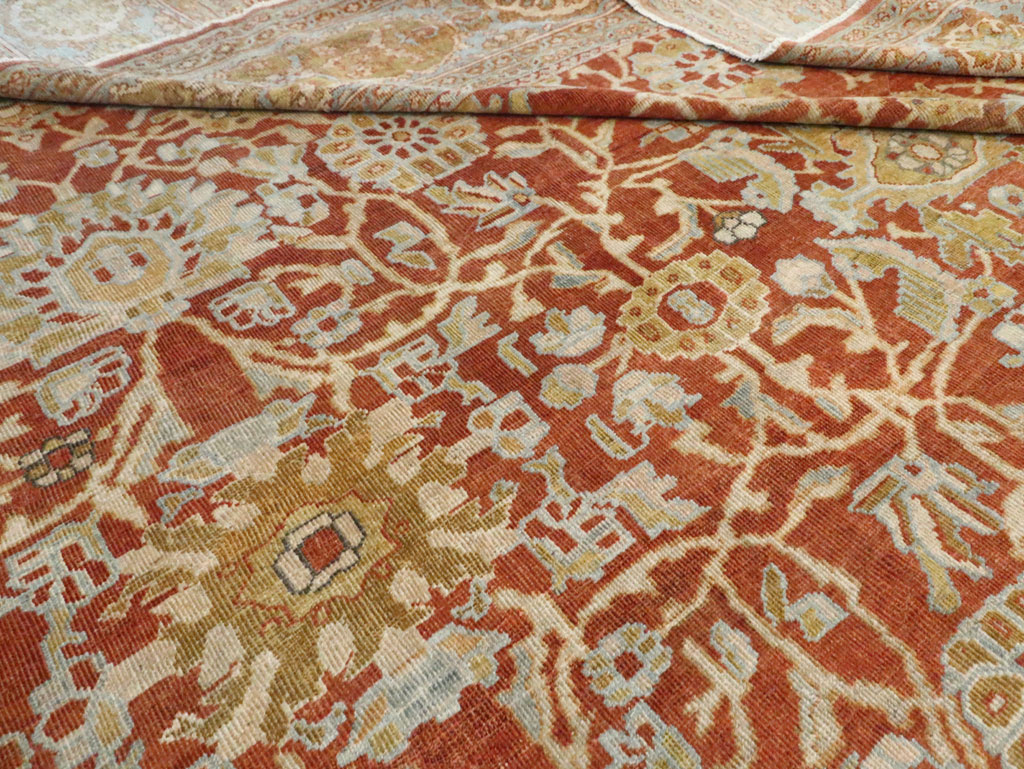 Antique Persian Mahal Carpet, No.27294 - Gsblank