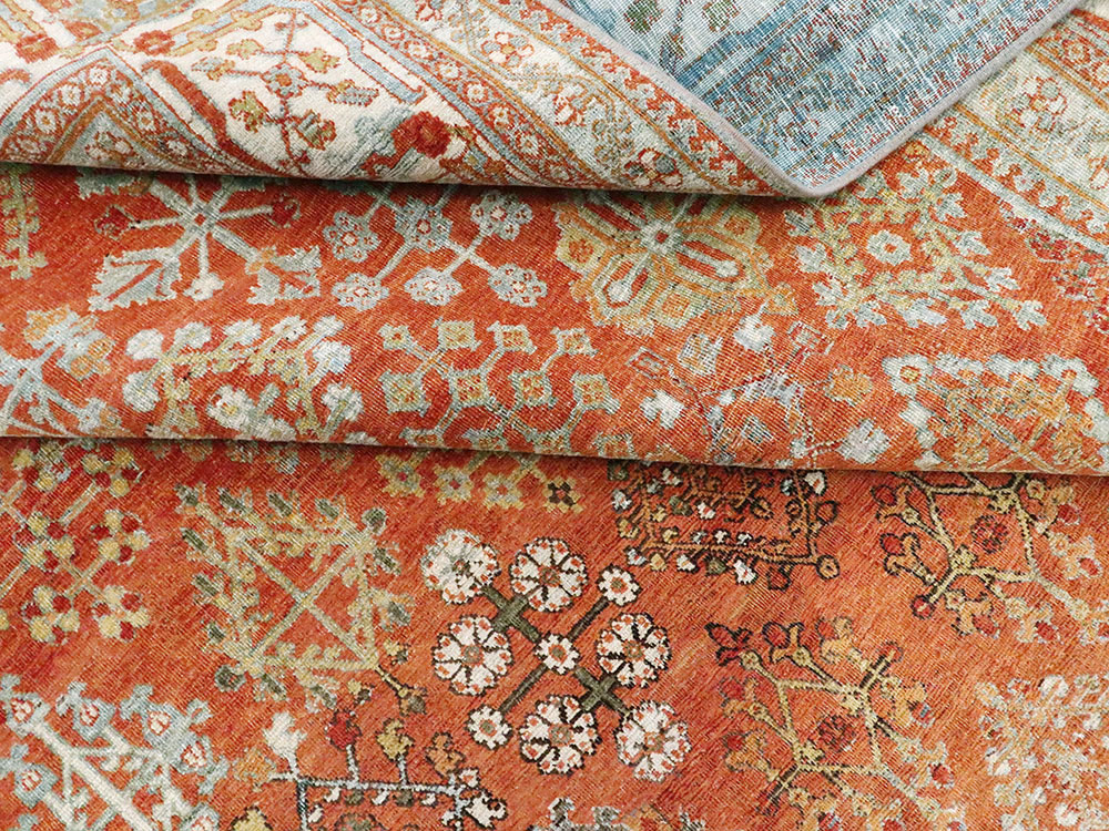 Vintage Persian Joshegan Rug, No.27297 - Gsblank