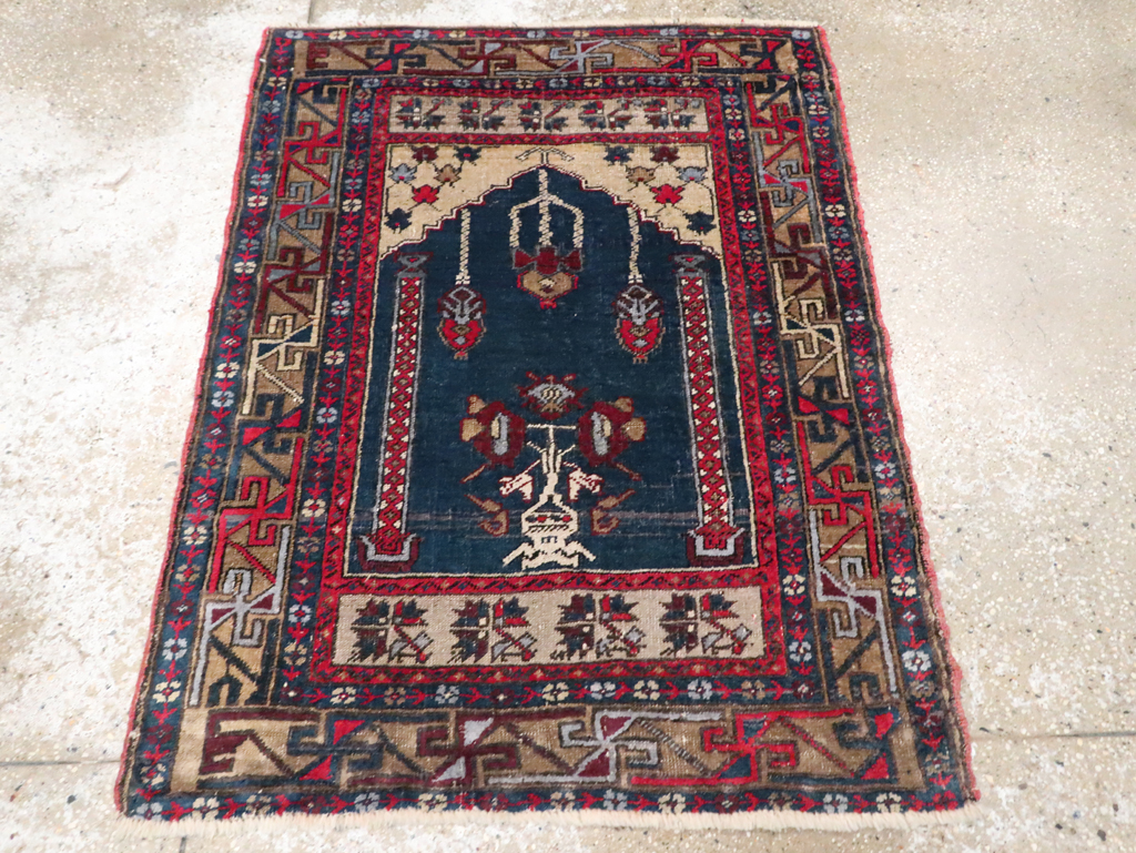 Antique Turkish Anatolian Rug (Pair: 1 of 2), No.27300 - Gsblank
