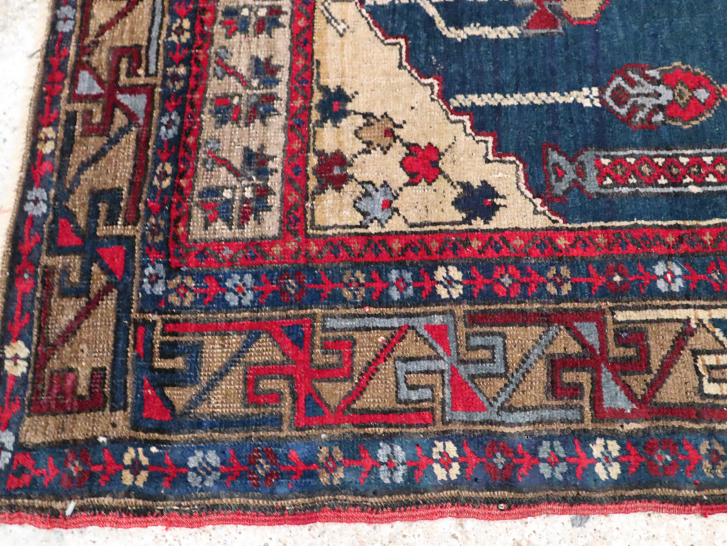 Antique Turkish Anatolian Rug (Pair: 1 of 2), No.27300 - Gsblank