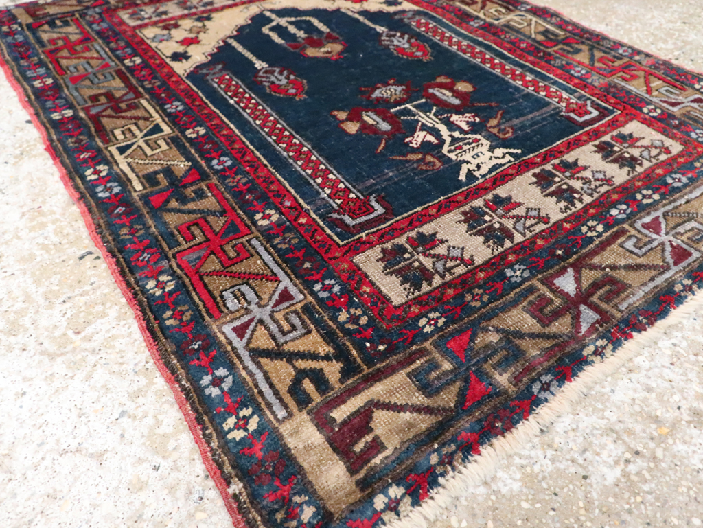 Antique Turkish Anatolian Rug (Pair: 1 of 2), No.27300 - Gsblank