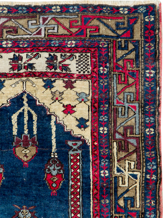 Antique Turkish Anatolian Rug (Pair: 2 of 2), No.27301 - Gsblank