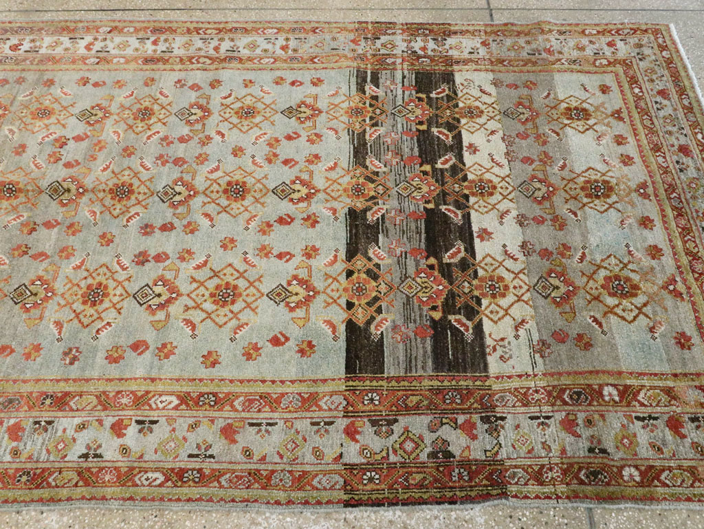 Antique Persian Malayer Wide Gallery Runner, No.27334 - Gsblank