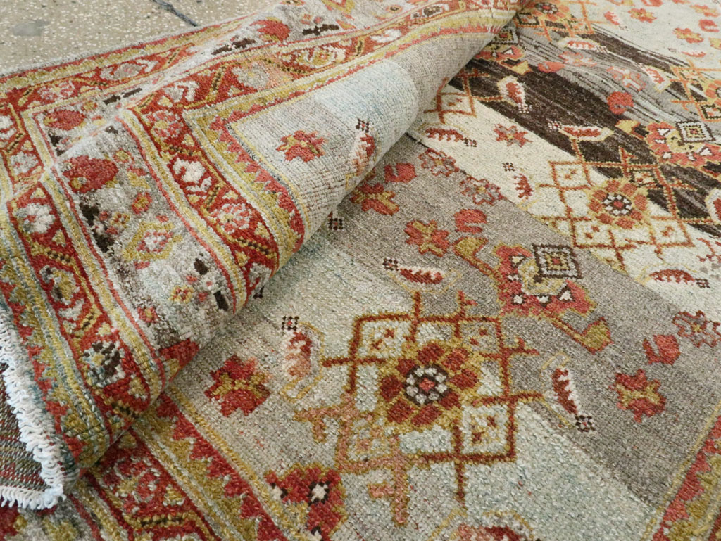 Antique Persian Malayer Wide Gallery Runner, No.27334 - Gsblank