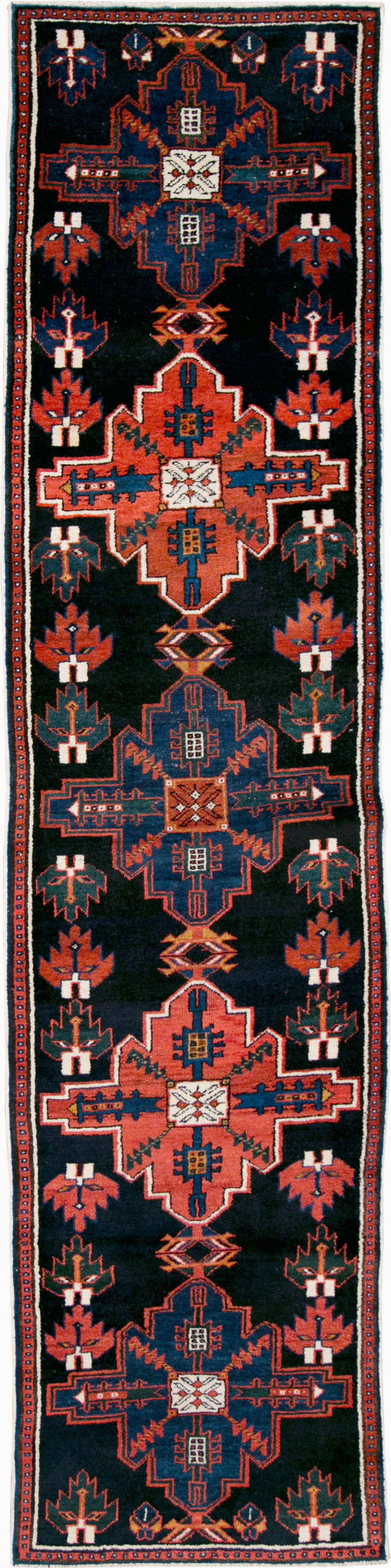 Antique Persian Malayer Runner, No.27335 - Gsblank